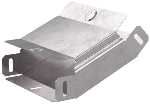 Угол для лотка вертикальный внутренний с крышкой Промрукав Стандарт 45град. 150х80 фото Угол для лотка вертикальный внутренний с крышкой Промрукав Стандарт 45град. 150х80 картинка